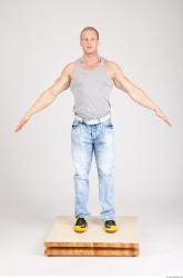 Body photo textures of clothed bodybuilder Alberto